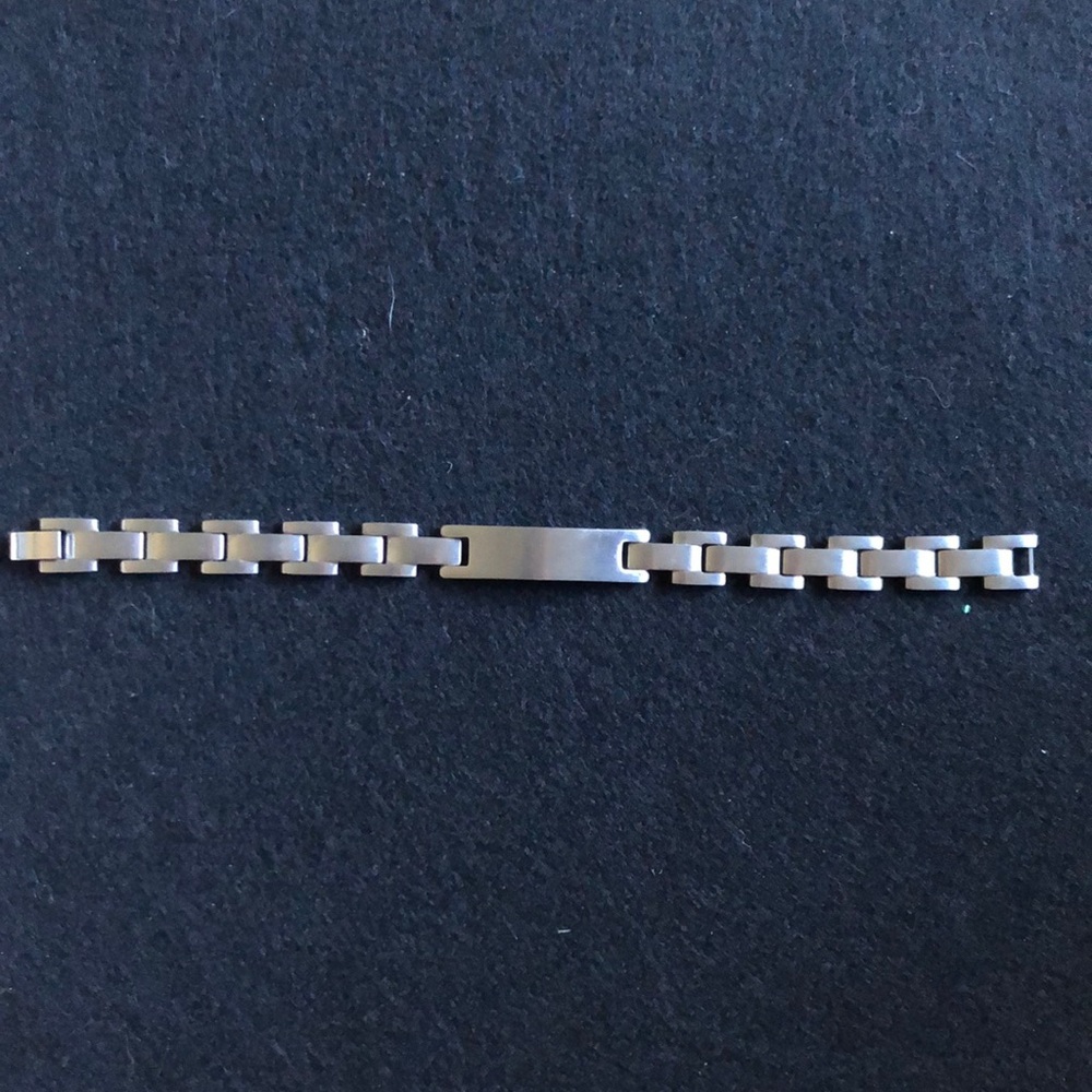 Stainless link bracelet